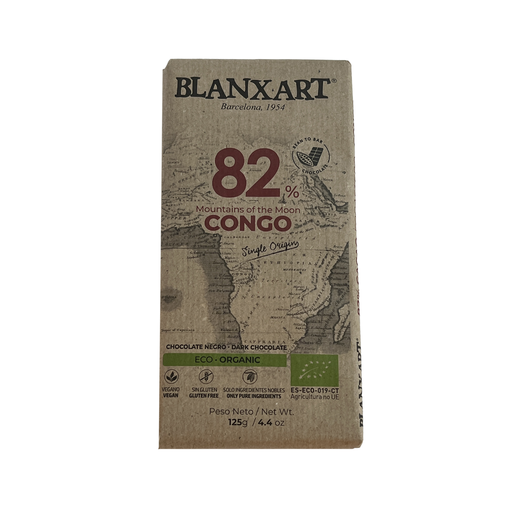 Mörk Choklad Congo 82% 125 g