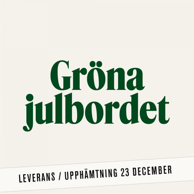 Gröna Julbordet (Vegansk) - För 2 Personer